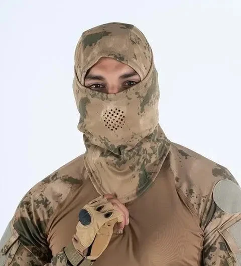 Thermobalaclava. The balaclava is tactful. Coyote Camouflage💛💙