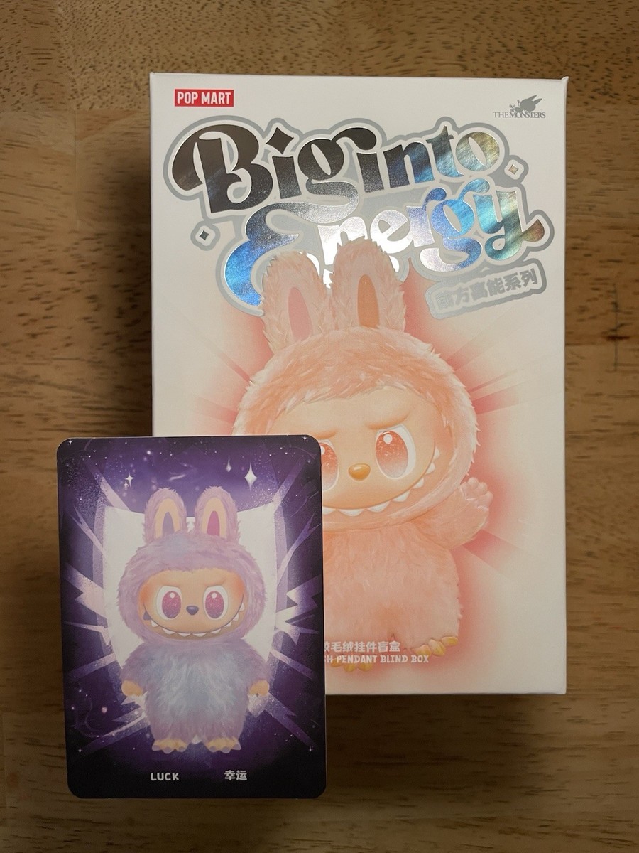 ぬいぐるみ POPMART LABUBU Big into Energy LUCK Amazon.com: POP MART The Monsters Big into Energy Series