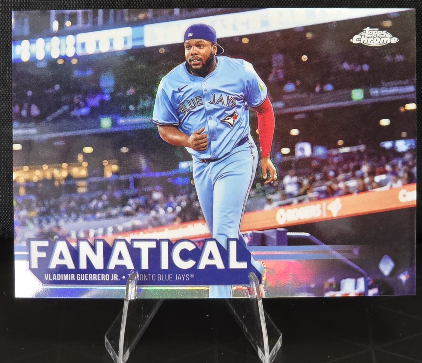 2025-26 Topps Chrome Baseball Vladimir Guerrero Jr SSP Fanatical Insert #FAN-3