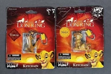 1995/1996 Basic Fun Lion King Keychains Timon & Nala Brand New Damaged Packaging