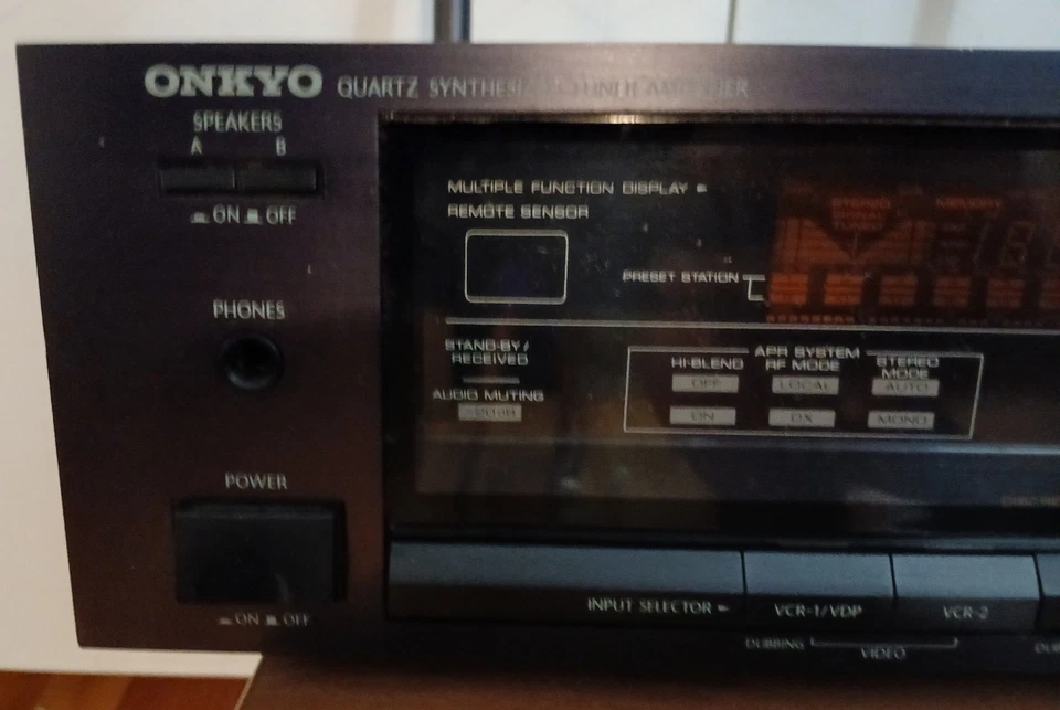Onkyo TX 82 -2 Channel 90 Watt Receiver- Tested & Working - See Video & Pictures - Image 2 of 4