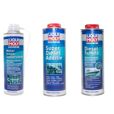 Marine Diesel Schutz Set Super Additiv Motor Innenkonservierer LIQUI MOLY
