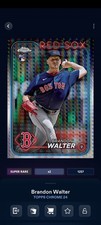 Topps Bunt 24 - Chrome '24 Brandon Walter Prism Super Rare DIGITAL