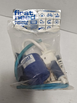 #ad #ad First Need Portable Water Purifier Microfilter Filter Pump Purification System $37.99