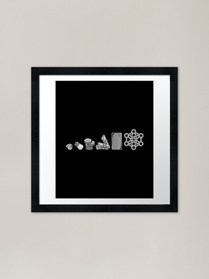 DeFi Decentralized Finance Evolutio Framed Wall Art Poster Canvas Print Picture