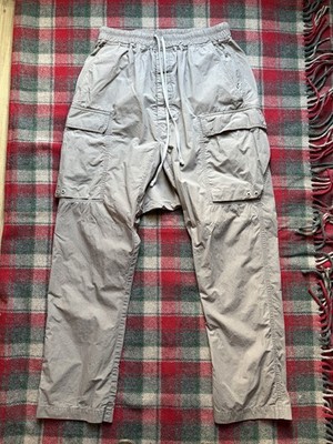 Rick Owens Lido SS24 Dust Cargo Joggers Size US 34 IT 48 Pants 