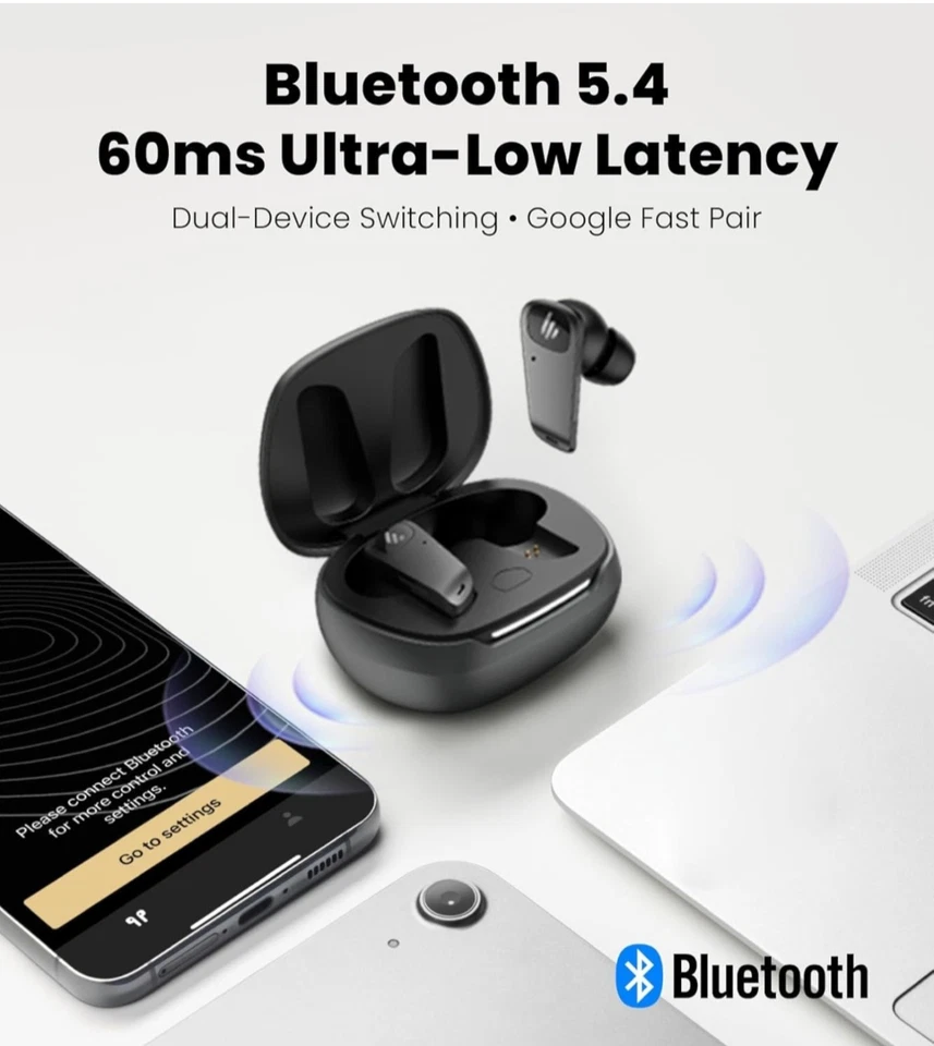 Nuevos Auriculares Inalámbricos ANC Edifier Neobuds Planar, Audio de Alta Resolución-Sin Caja Foto 4 de 4