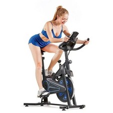 Vélo d’Appartement Magnétique 12 kg Silencieux Spinning Compact Fitness Maison