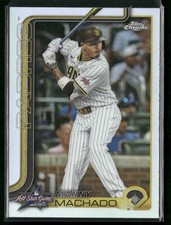 MANNY MACHADO 2025 Topps Chrome Update #ASGC-14 All Star Game Refractor