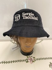 NWT SERGIO TACCHINI Bucket Hat Black Corduroy...