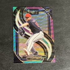 2025 Panini Select Andrew Walters Tri Color RC Cleveland Guardians 
