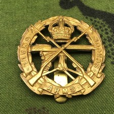 Small Arms School Corps - Original WW2 British Army Cap Badge