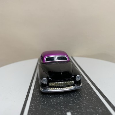 M2 Machines 1949 Mercury Merc Coupe Lead Sled Black/Purple Two