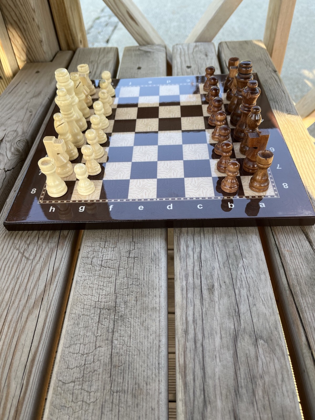 Handcrafted Staunton Chess Set–14.5”Luxury Wood Board & Pieces–Gift for Him/Her