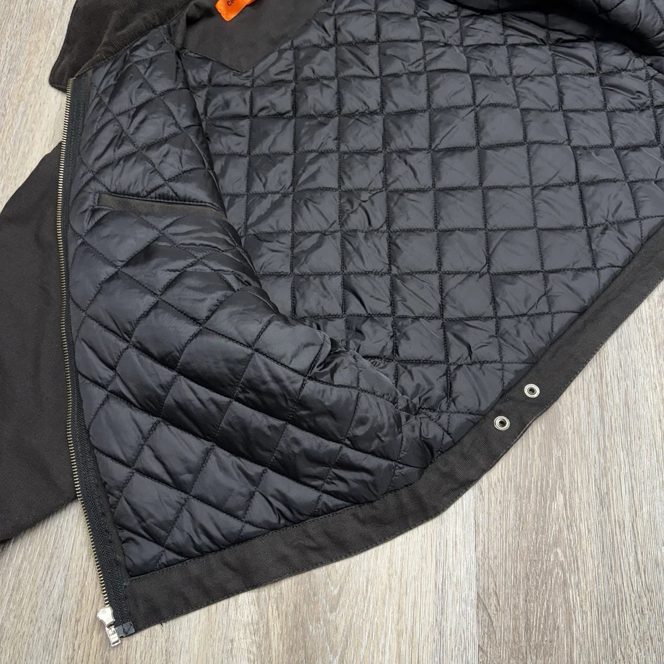 CornerStone Port Authority Jacket Mens L DETROIT STYLE Zip Embroidered Logo READ - Image 4 of 4