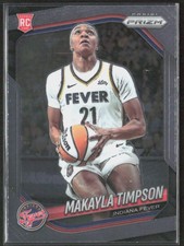 2025 Panini Prizm WNBA #14 Makayla Timpson RC Indiana Fever Basketball Card
