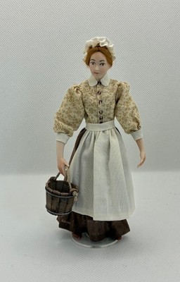 12th Scale Victorian Kitchen maid by Rycote miniatures