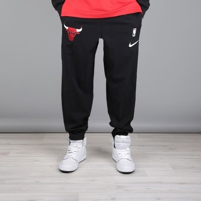  NIKE Herren Hose NBA Chicago Bulls Showtime schwarz DRI-FIT Größe M neu mit Etikett 