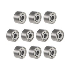 10pcs 603ZZ Deep Groove Ball Bearings Double Shielded Chrome Steel Z2