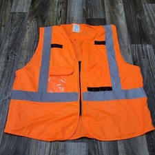 Milwaukee Size Large/XL Orange Type R Class 2 Mesh High Safety Vest