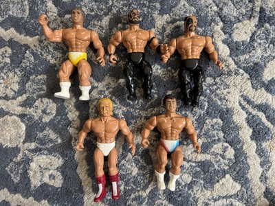 1985 AWA All Star Wrestlers Series Lot of 5 Loose Vintage Action Figures Remco