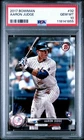 2017 Bowman Aaron Judge Batting RC PSA 10 Gem Rookie
