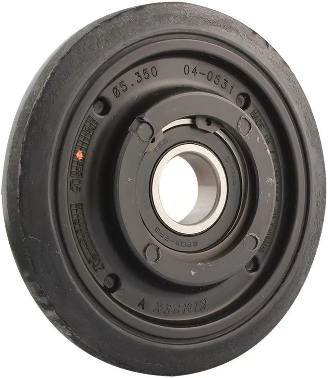 Kimpex Colored Idler Wheel - 5.35in. x 1in. (without Insert) - Black Snowmobile - Image 4 of 4