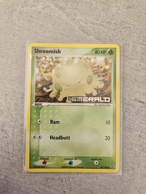 Pokemon TCG - Shroomish 63/106 EX Smaragd - Reverse Holo Stamped *CCGHouse*
