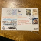 GB 1984 Greenwich Meridian RFDC28 Flown & Signed RAF FDC BFPS1838 SHS 1004/1650