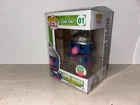 Funko Pop! #01 - SESAME STREET - Super Grover - FLOCKED - Funko Shop Exclusive