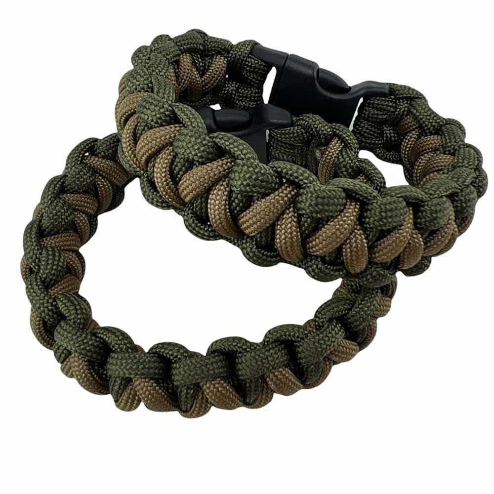 Bracciale Paracord Maschile, Rilascio Rapido Di Emergenza 550 - Foto 5