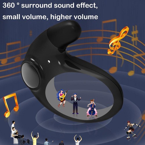 Invisible Sleep kabelloser Kopfhörer IPX5 wasserdicht Kopfhörer TouchControl DE - Zdjęcie 11 z 27