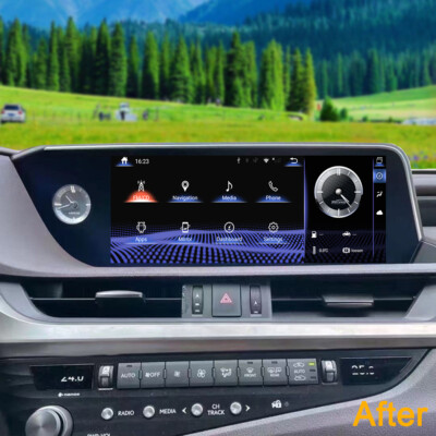 12.3'' Android 14 Car Player For Lexus ES ES200 ES250 ES350 ES300h 2018-2021 64GB