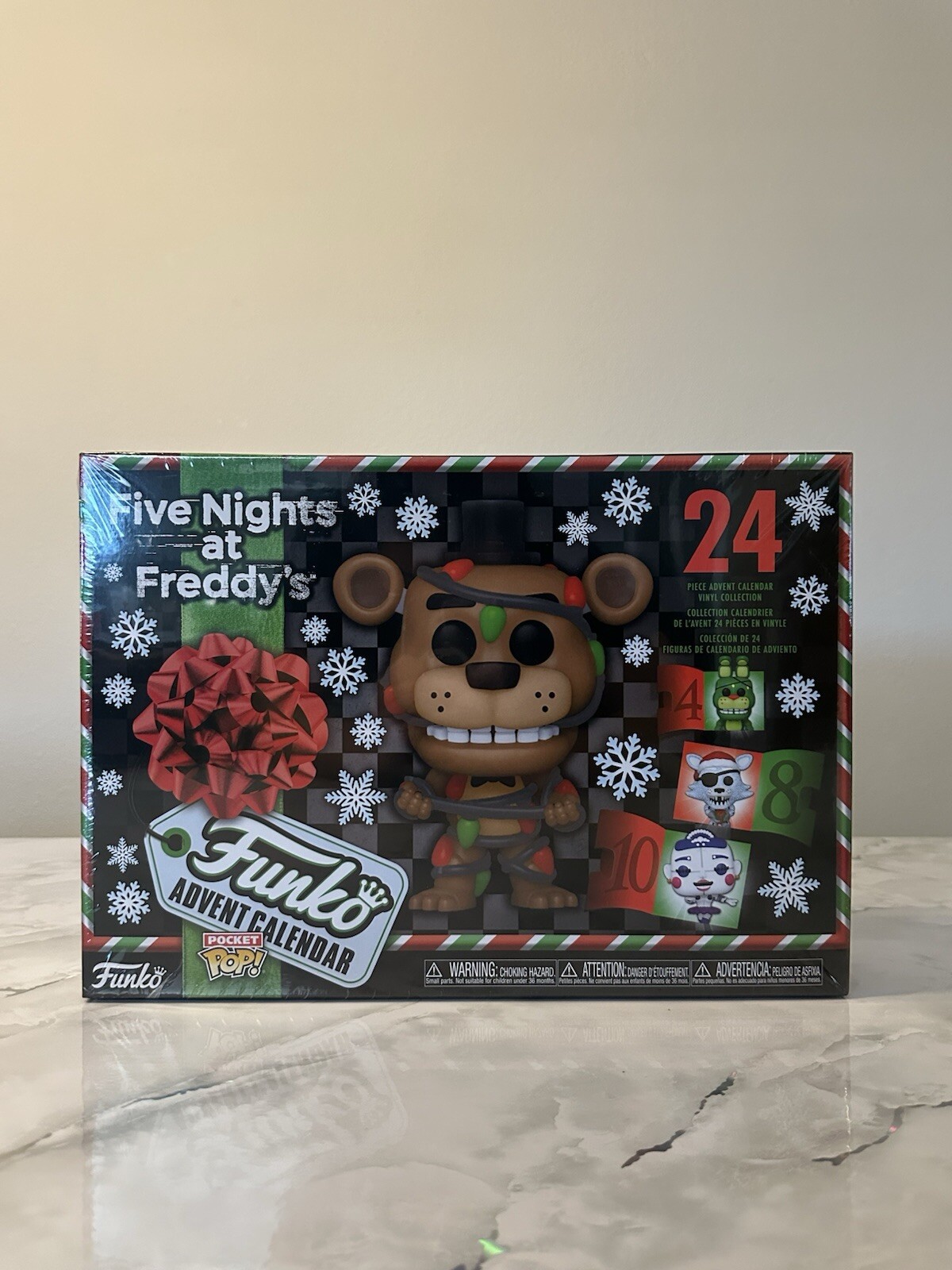 Calendario de Adviento Five Nights At Freddys Funko Pop SELLADO FNAF