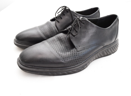 Scarpe derby ECCO ST.1 ibride da uomo in pelle nere US 9 EU 43 casual nere