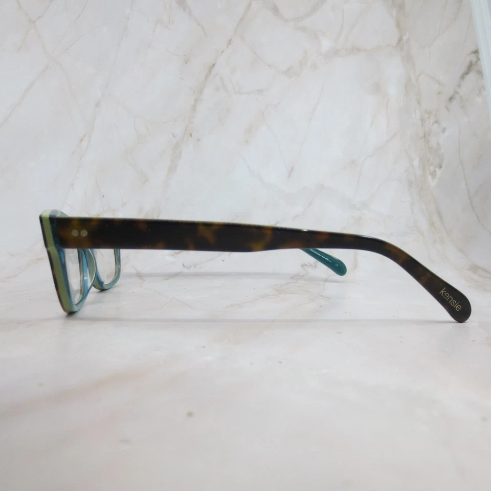 Kensie Uptown Eyeglasses Frame Women's Tortoise Full Rim Rectangular 50-17-135 - Image 3 of 4