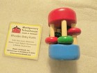 Kiwi Industries Organic Cotton Bodysuit Toy Rattle Baby Gift Set, Monkey 3-6 Mos — photo 4
