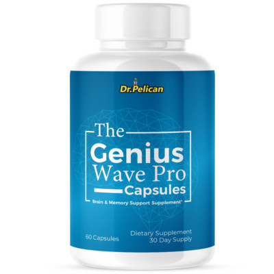 The Genius Wave Pro- Brain Support- 60 Capsules