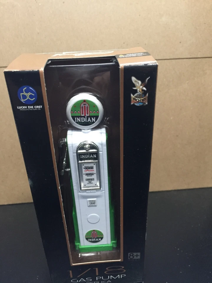 1:18 1950's Gas Pumps Indian Gasoline / CHRISTMAS Special Price $10.25 - Image 2 of 4