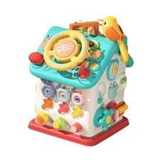 Baby Busy Cube Color Shape Sorting Matching Toy for Preschool 2 3 4 Year Old