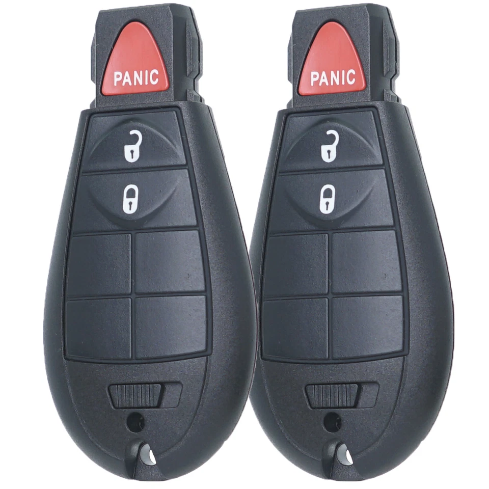 2 llaveros + 1 programador para Jeep Cherokee GQ4-53T 2014 2015 2016 2017 chip 4A Foto 3 de 4