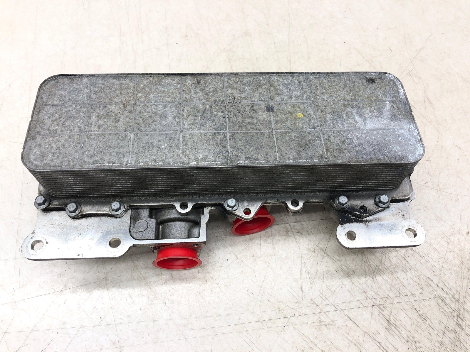 2009 ASTON MARTIN VANTAGE ENGINE OIL COOLER W/ADAPTRER *9K* 9G33-6A642-AA OEM