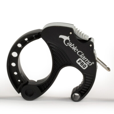 Cable Clamp  Pro Kabelklammer bis Ø 50 mm, mittel, schwarz, 5 Stück, Kabelbinder