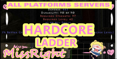 Skullder's Ire   Diablo 2 Resurrected Hardcore LADDER   PC-SWITCH-PS-XBOX