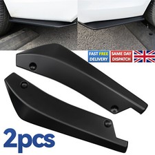 Car Universal Rear Bumper Lip Angle Protector Spoiler Diffuser Splitter Canards 