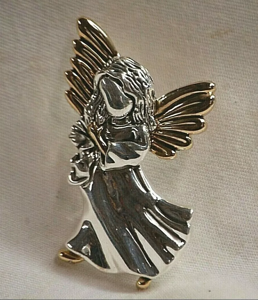 Silver angel best sale pin