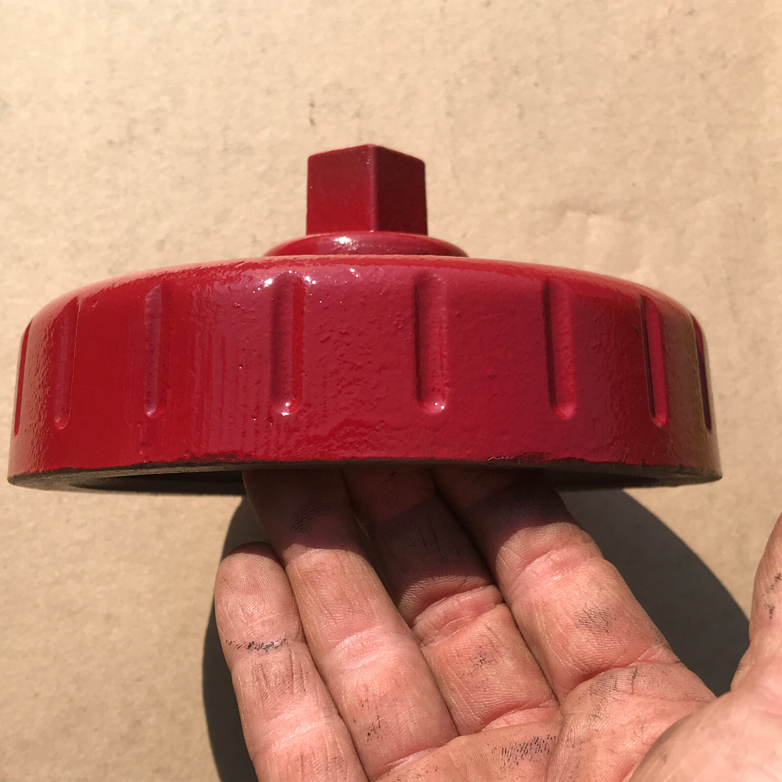 PUMPER NOZZLE CAP 41/2” NST (and 41/2” NH) CLOW KENNEDY M&H FIRE