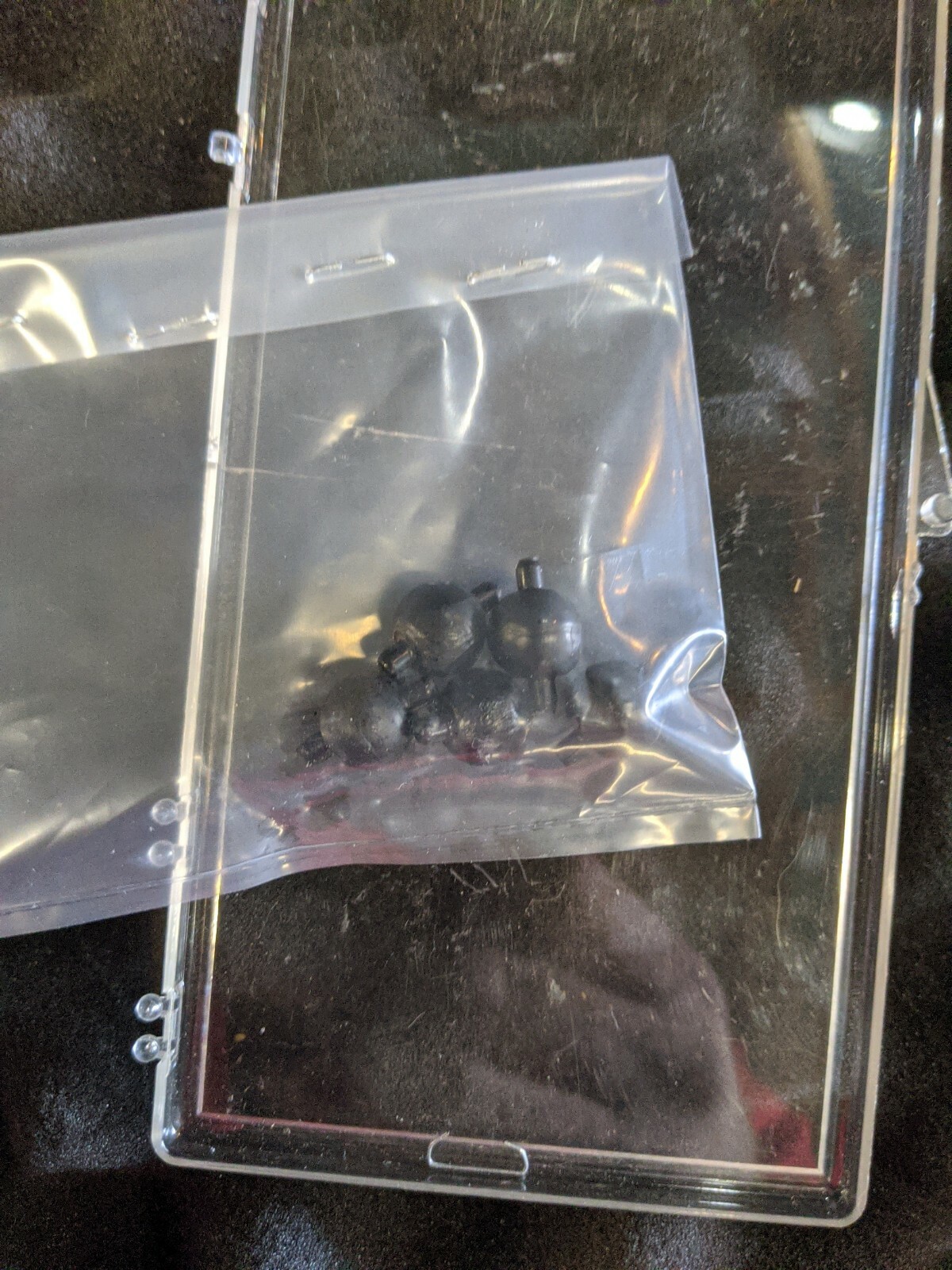 5 Vintage NOS Bear Archery String Stop balls black eBay