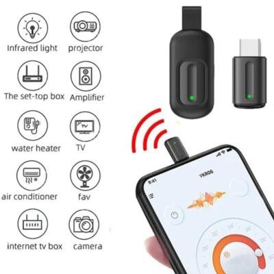 1 * Portable Smart Phone IR Infrared Remote Control Adapter Hot~