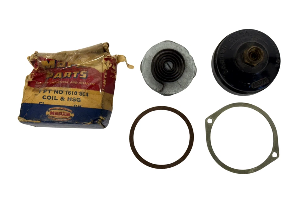 1953-1954 Chrysler Carburetor Choke Coil & Housing V8 Powerflite 1610864 NOS. - Image 2 of 4